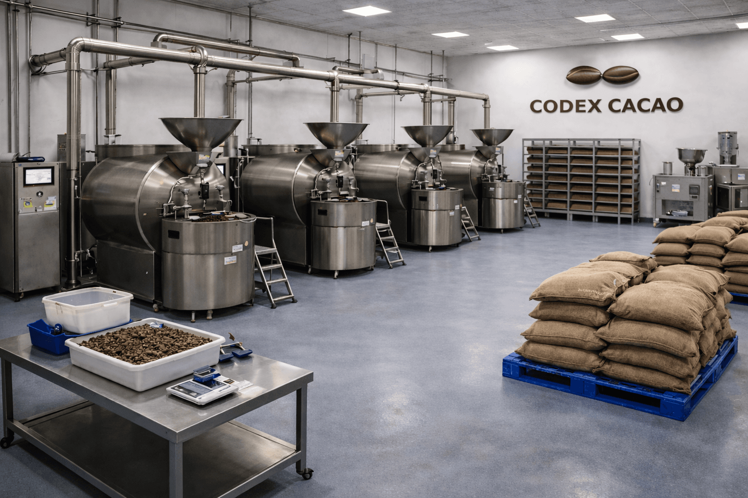 雲南基地|焙煎・ニブ化・カカオリカー一次加工